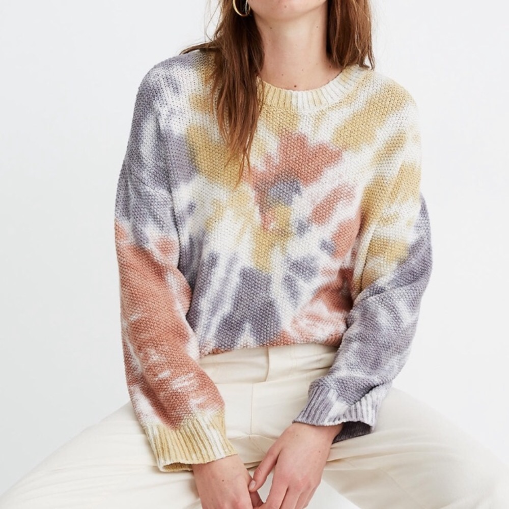 ISO!!! Madewell Tie Dye Westford Pullover Sweater